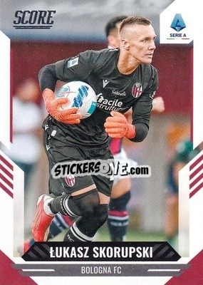 Sticker Lukasz Skorupski - Score Serie A 2021-2022 - Panini