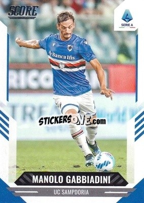 Sticker Manolo Gabbiadini - Score Serie A 2021-2022 - Panini