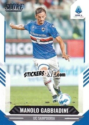 Sticker Manolo Gabbiadini - Score Serie A 2021-2022 n. 179 - Panini