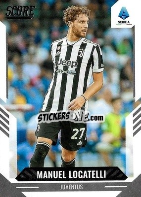 Sticker Manuel Locatelli - Score Serie A 2021-2022 n. 86 - Panini