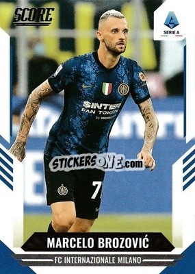 Sticker Marcelo Brozovic - Score Serie A 2021-2022 n. 6 - Panini
