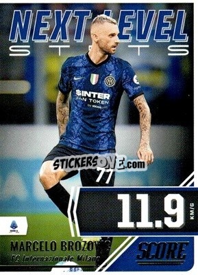 Sticker Marcelo Brozovic - Score Serie A 2021-2022 n. NLS8 - Panini