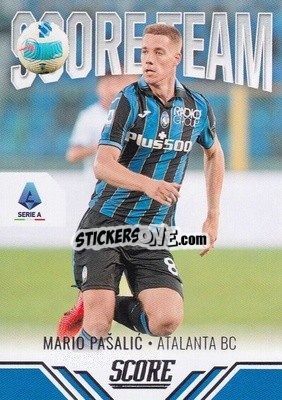 Sticker Mario Pasalic - Score Serie A 2021-2022 n. ST17 - Panini