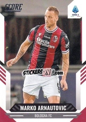 Sticker Marko Arnautovic - Score Serie A 2021-2022 n. 162 - Panini