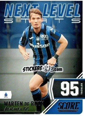 Sticker Marten de Roon - Score Serie A 2021-2022 n. NLS12 - Panini