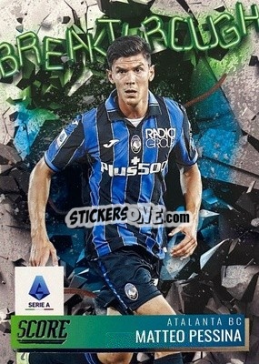Sticker Matteo Pessina - Score Serie A 2021-2022 n. BR11 - Panini