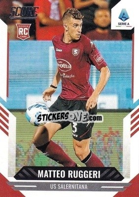 Cromo Matteo Ruggeri - Score Serie A 2021-2022 - Panini