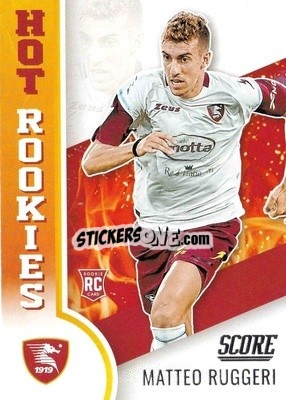 Sticker Matteo Ruggeri - Score Serie A 2021-2022 n. HR5 - Panini