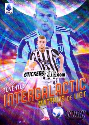 Sticker Matthijs de Ligt - Score Serie A 2021-2022 - Panini