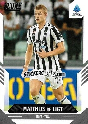 Sticker Matthijs de Ligt - Score Serie A 2021-2022 - Panini