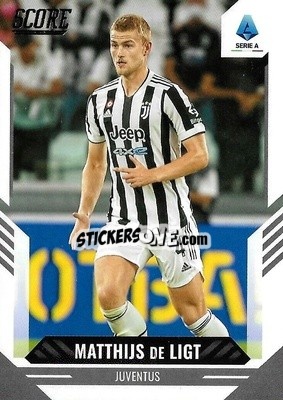 Sticker Matthijs de Ligt - Score Serie A 2021-2022 n. 82 - Panini