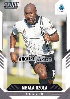Sticker M'Bala Nzola - Score Serie A 2021-2022 n. 80 - Panini