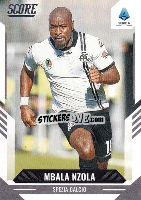 Figurina M'Bala Nzola - Score Serie A 2021-2022 - Panini