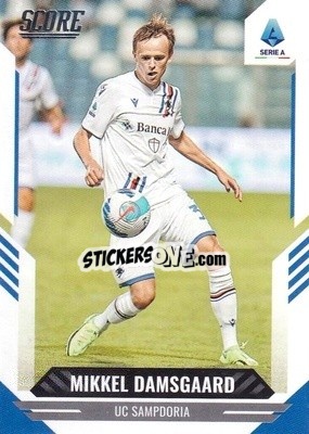 Sticker Mikkel Damsgaard - Score Serie A 2021-2022 - Panini