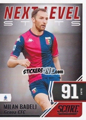 Sticker Milan Badelj - Score Serie A 2021-2022 n. NLS20 - Panini