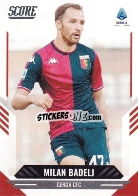 Sticker Milan Badelj - Score Serie A 2021-2022 n. 156 - Panini