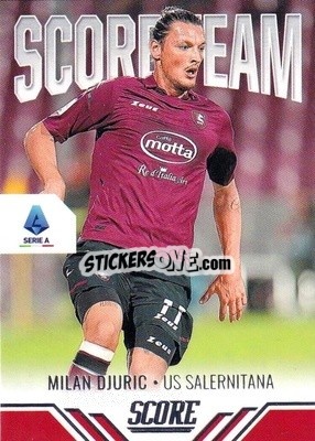 Sticker Milan Djuric - Score Serie A 2021-2022 - Panini