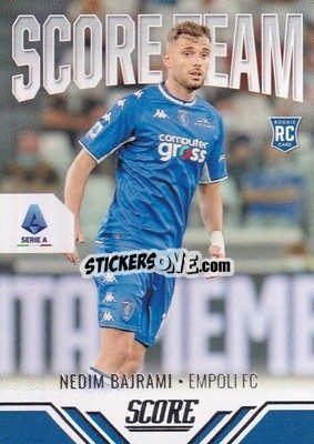 Sticker Nedim Bajrami - Score Serie A 2021-2022 n. ST4 - Panini