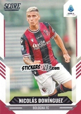 Sticker Nicolas Dominguez - Score Serie A 2021-2022 - Panini