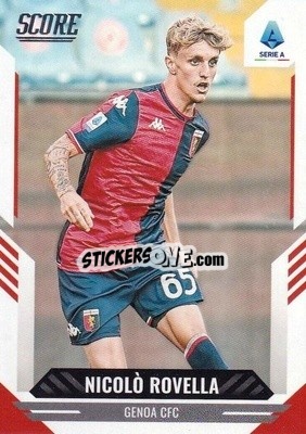 Sticker Nicolo Rovella - Score Serie A 2021-2022 n. 155 - Panini