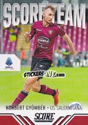 Sticker Norbert Gyomber - Score Serie A 2021-2022 n. ST10 - Panini