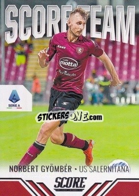 Sticker Norbert Gyomber - Score Serie A 2021-2022 - Panini