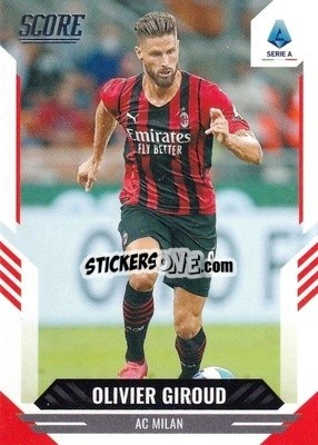 Sticker Olivier Giroud - Score Serie A 2021-2022 - Panini