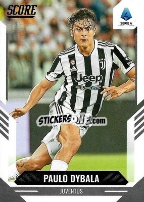 Sticker Paulo Dybala - Score Serie A 2021-2022 n. 89 - Panini
