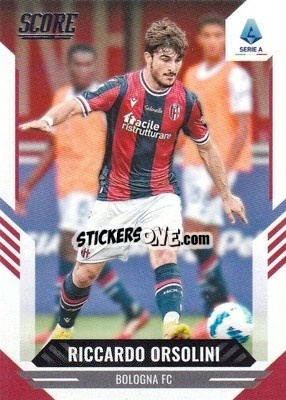 Figurina Riccardo Orsolini - Score Serie A 2021-2022 - Panini