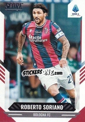 Sticker Roberto Soriano - Score Serie A 2021-2022 n. 167 - Panini