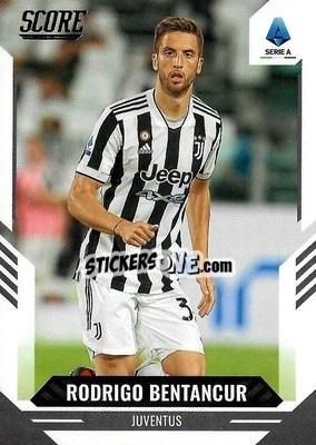 Sticker Rodrigo Bentancur - Score Serie A 2021-2022 n. 85 - Panini