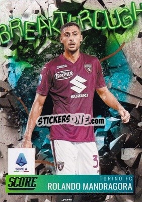 Sticker Rolando Mandragora - Score Serie A 2021-2022 n. BR22 - Panini