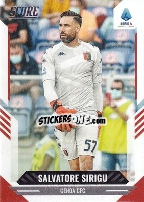Sticker Salvatore Sirigu - Score Serie A 2021-2022 n. 151 - Panini