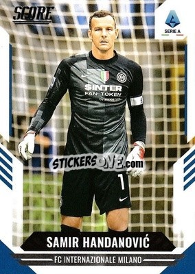Sticker Samir Handanovic - Score Serie A 2021-2022 n. 1 - Panini