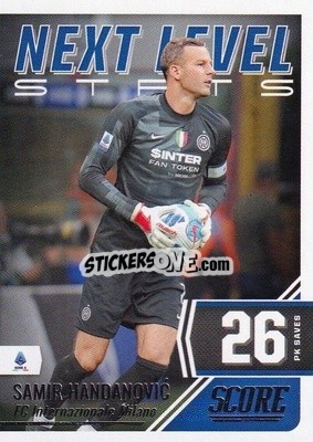 Sticker Samir Handanovic - Score Serie A 2021-2022 n. NLS1 - Panini