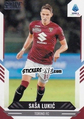 Sticker Sasa Lukic - Score Serie A 2021-2022 n. 136 - Panini