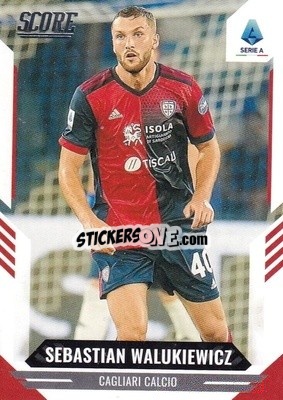 Sticker Sebastian Walukiewicz - Score Serie A 2021-2022 - Panini