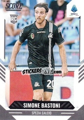Sticker Simone Bastoni - Score Serie A 2021-2022 - Panini