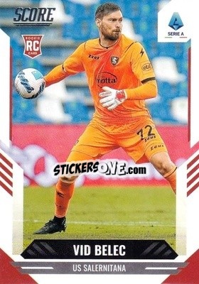 Sticker Vid Belec - Score Serie A 2021-2022 n. 61 - Panini