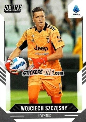 Sticker Wojciech Szczesny - Score Serie A 2021-2022 n. 81 - Panini