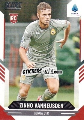 Sticker Zinho Vanheusden - Score Serie A 2021-2022 - Panini