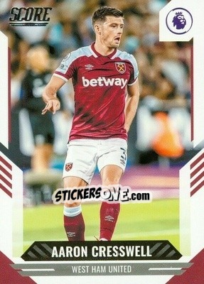 Cromo Aaron Cresswell - Score Premier League 2021-2022 - Panini