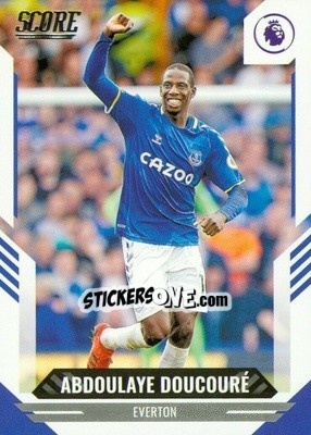 Sticker Abdoulaye Doucoure - Score Premier League 2021-2022 n. 106 - Panini