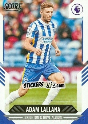 Sticker Adam Lallana - Score Premier League 2021-2022 n. 159 - Panini