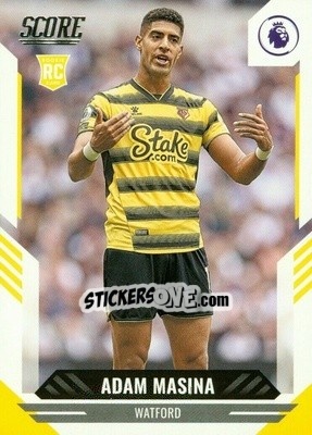 Sticker Adam Masina - Score Premier League 2021-2022 n. 24 - Panini