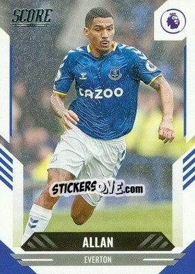 Sticker Allan - Score Premier League 2021-2022 n. 105 - Panini
