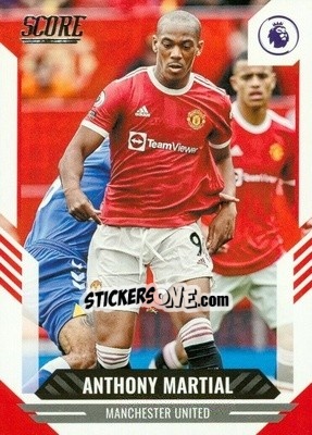 Sticker Anthony Martial - Score Premier League 2021-2022 n. 64 - Panini