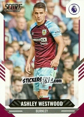 Sticker Ashley Westwood - Score Premier League 2021-2022 n. 74 - Panini
