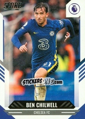 Sticker Ben Chilwell - Score Premier League 2021-2022 n. 12 - Panini