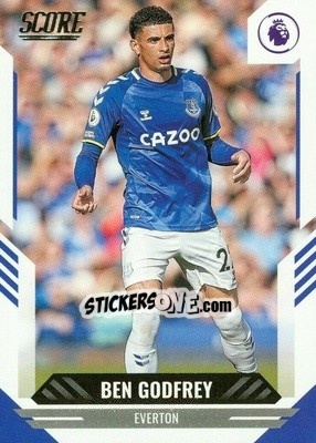 Sticker Ben Godfrey - Score Premier League 2021-2022 n. 102 - Panini